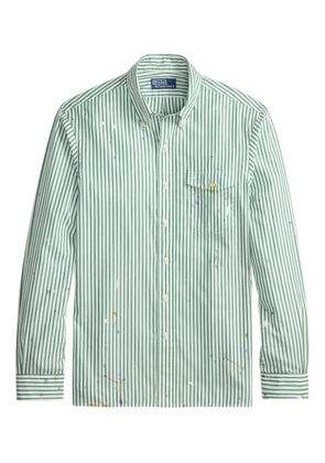 Polo Ralph Lauren striped long sleeves shirt - White