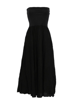 Johanna Ortiz panelled maxi skirt - Black