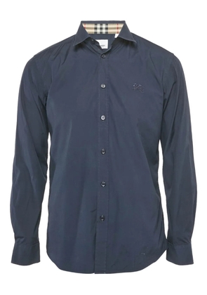 Burberry Pre-Owned Nova Check cotton shirt - Blue