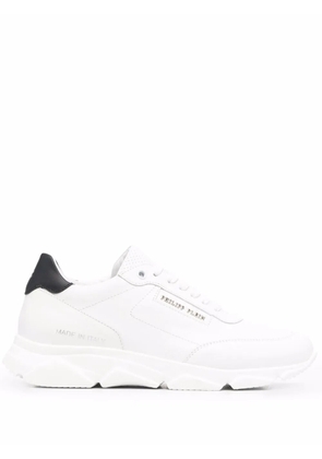 Philipp Plein low-top lace-up sneakers - White