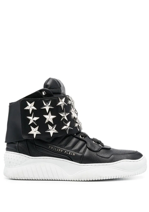 Philipp Plein Thunder high-top start sneakers - Black