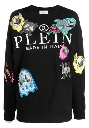 Philipp Plein Monsters logo-print sweatshirt - Black