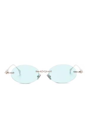 Kuboraum H62 sunglasses - Silver