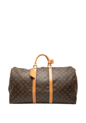 Louis Vuitton Pre-Owned 1992 Monogram Keepall 55 travel bag - Brown