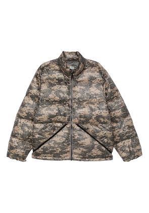 Stüssy camouflage zip jacket - Green