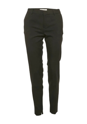 Saint Laurent Pre-Owned gabardine wool pants - Black