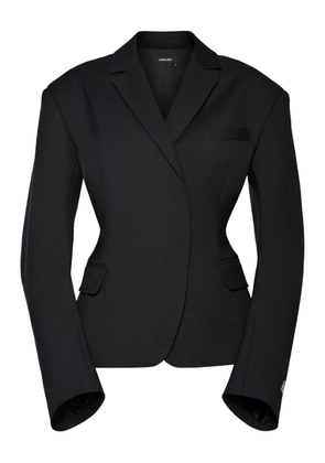 ANOUKI single-breasted blazer - Black