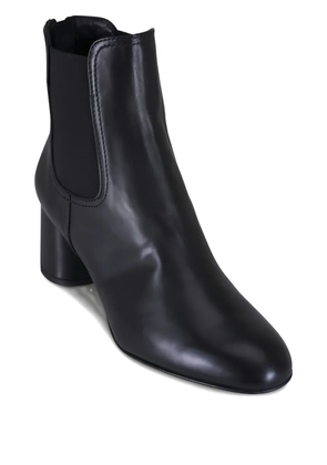 AGL 55mm elasticated-panels block-heel boots - Black