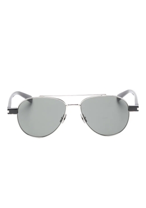 Saint Laurent Eyewear pilot-frame sunglasses - Silver