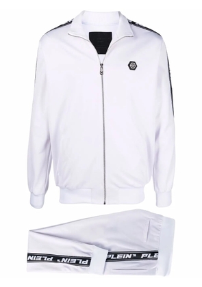 Philipp Plein logo-print tracksuit set - White