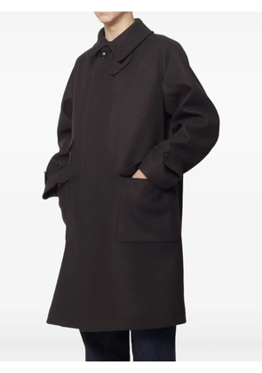 Kaptain Sunshine button-up coat - Brown