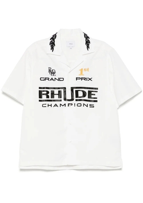 RHUDE Champions shirt - White