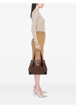 Louis Vuitton Pre-Owned 2007 Damier Ebene Hampstead MM tote bag - Brown