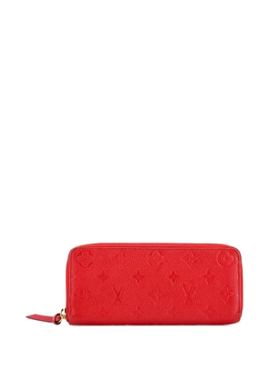 Louis Vuitton Pre-Owned Clemence Wallet Monogram Empreinte Leather small wallets - Red