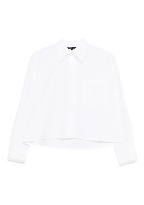Maje braid trim Shirt - White