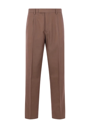 Zegna tailored trousers - Brown