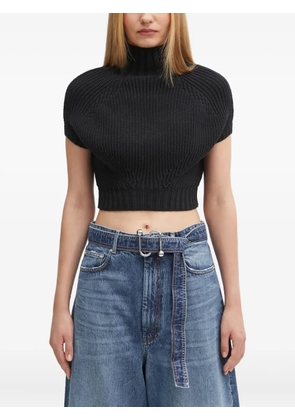 Sportmax turtleneck sweater - Black