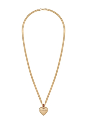 Roxanne Assoulin mini Florentine Heart-pendant necklace - Gold