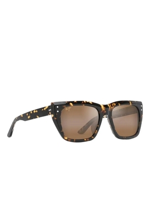 Maui Jim Aloha Lane rectangle-frame sunglasses - Brown