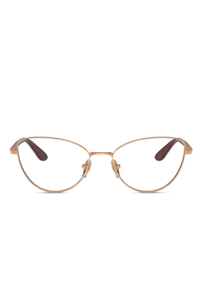 Vogue Eyewear cat-eye frame glasses - Gold