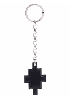 COUNTY OF MILAN cross pendant keyring - Black