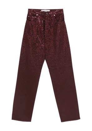 Golden Goose sequin-embellished jeans - Purple