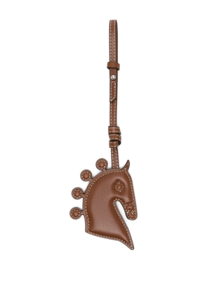 Max Mara horse keyring - Brown