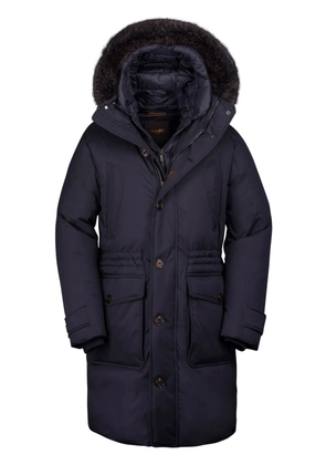 Moorer Helsinky coat - Blue