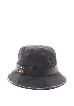 Gucci Pre-Owned 2010s GG canvas bucket hat - Black