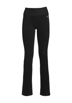 DEHA elastic-waistband trousers - Black