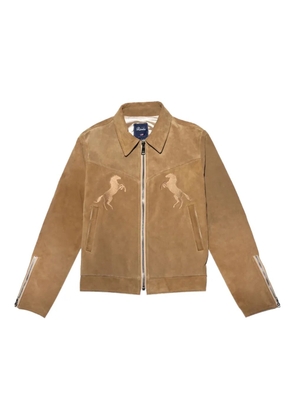 United Rivers horse-embroidery jacket - Brown