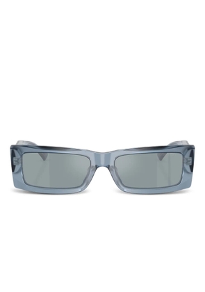 Jimmy Choo Eyewear rectangle-frame sunglasses - Blue