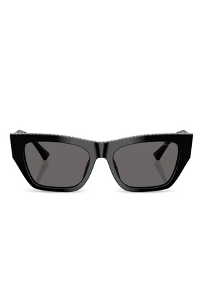 Jimmy Choo Eyewear crystal-embellished sunglasses - Black