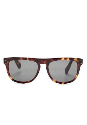 Ferragamo Eyewear square-frame sunglasses - Brown