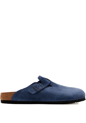Birkenstock Boston buckle mule - Blue