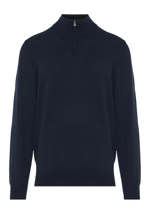 BOSS zip-up sweater - Blue