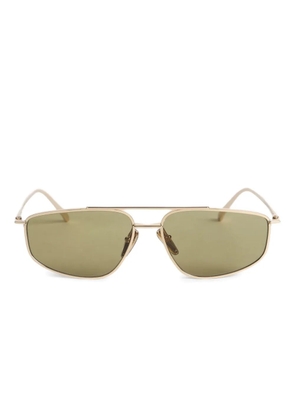 Prada Eyewear rectangle-frame sunglasses - Gold
