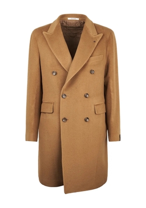 Tagliatore double-breasted coat - Brown