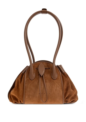 Marni Tulipea drawstring-closure shoulder bag - Brown