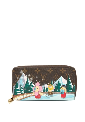 Louis Vuitton Pre-Owned 2021-2025 Monogram Vivienne Holiday Zippy Wallet long wallets - Brown
