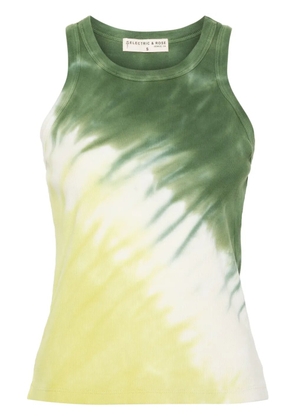 ELECTRIC & ROSE Sinclair tie-dye tank top - Green