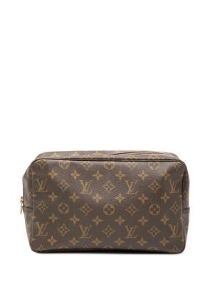 Louis Vuitton Pre-Owned 1989 Monogram Trousse Toilette 28 clutch bag - Brown