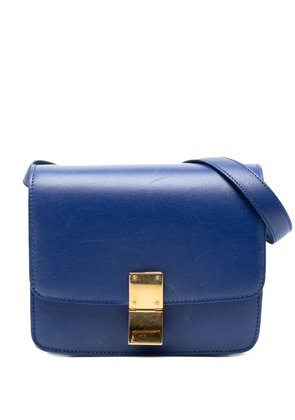 Celine Pre-Owned 2015 Small Calfskin Classic Box crossbody bag - Blue