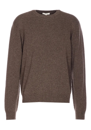 The Row crew-neck long-sleeves sweater - Brown