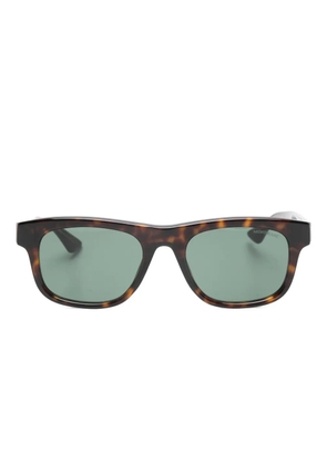 MONT BLANC EYEWEAR geometric sunglasses - Brown