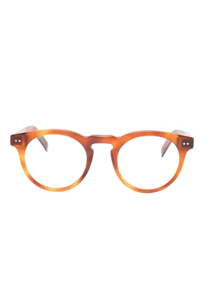 Lunor round-frame glasses - Brown