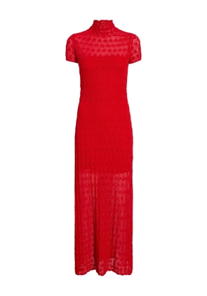 Proenza Schouler Zein textured midi dress