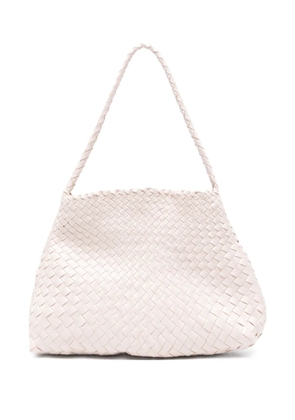 DRAGON DIFFUSION braided handle tote bag - Pink