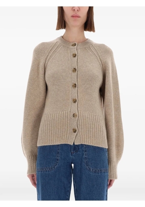 Guest In Residence cashmere cardigan - Neutrals