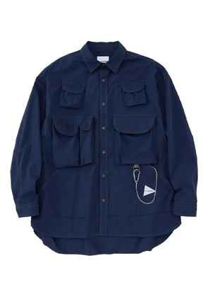 and Wander Pocket Shirt 'Multi (Rainbow)' - Blue